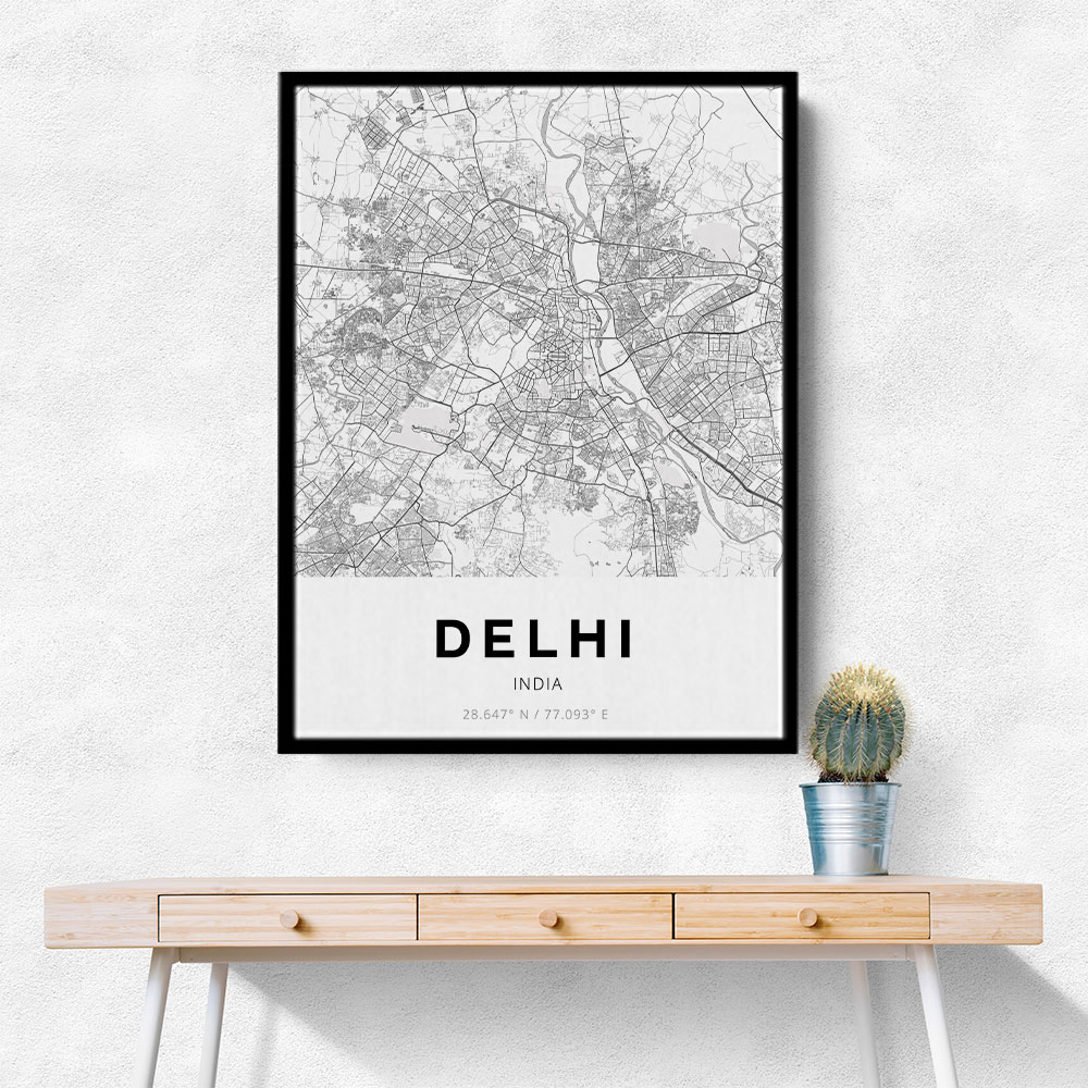 Delhi City Map