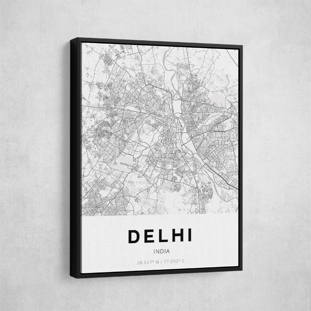 Delhi City Map