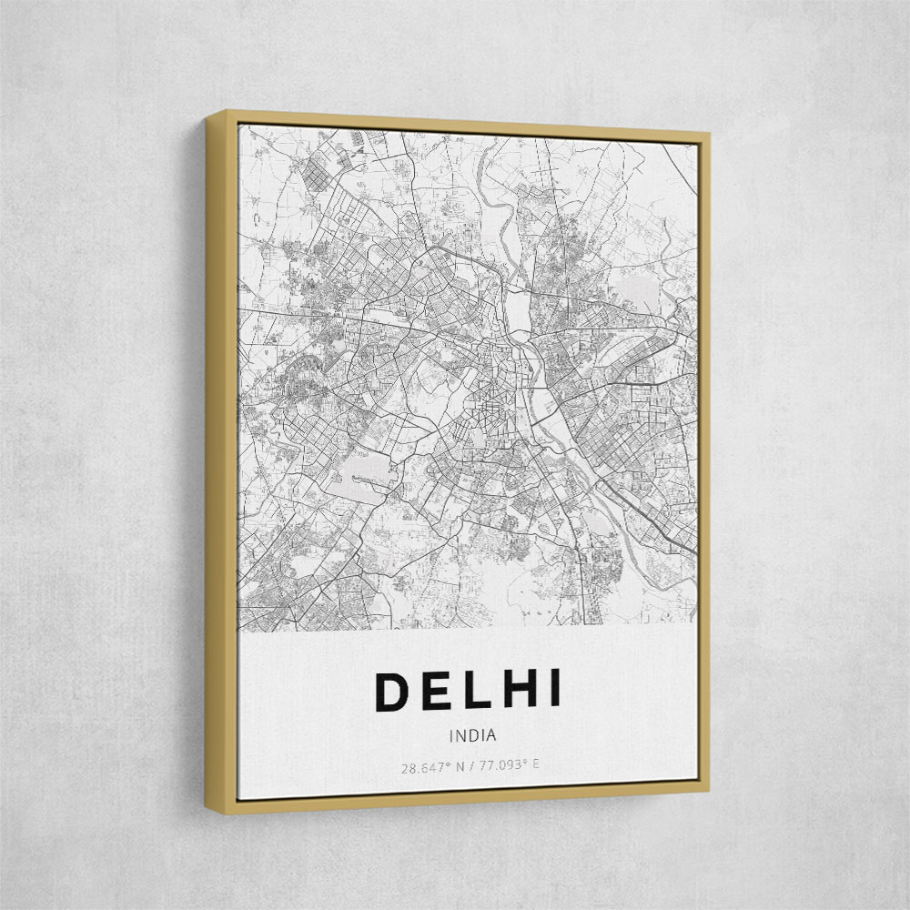 Delhi City Map