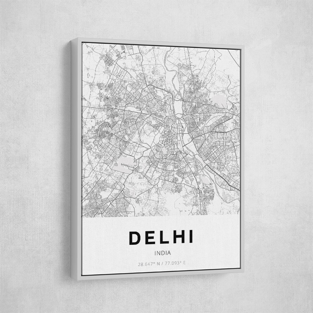 Delhi City Map