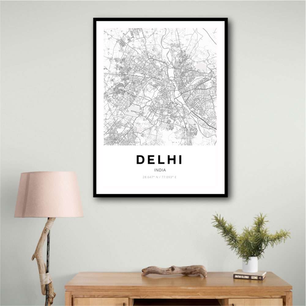 Delhi City Map