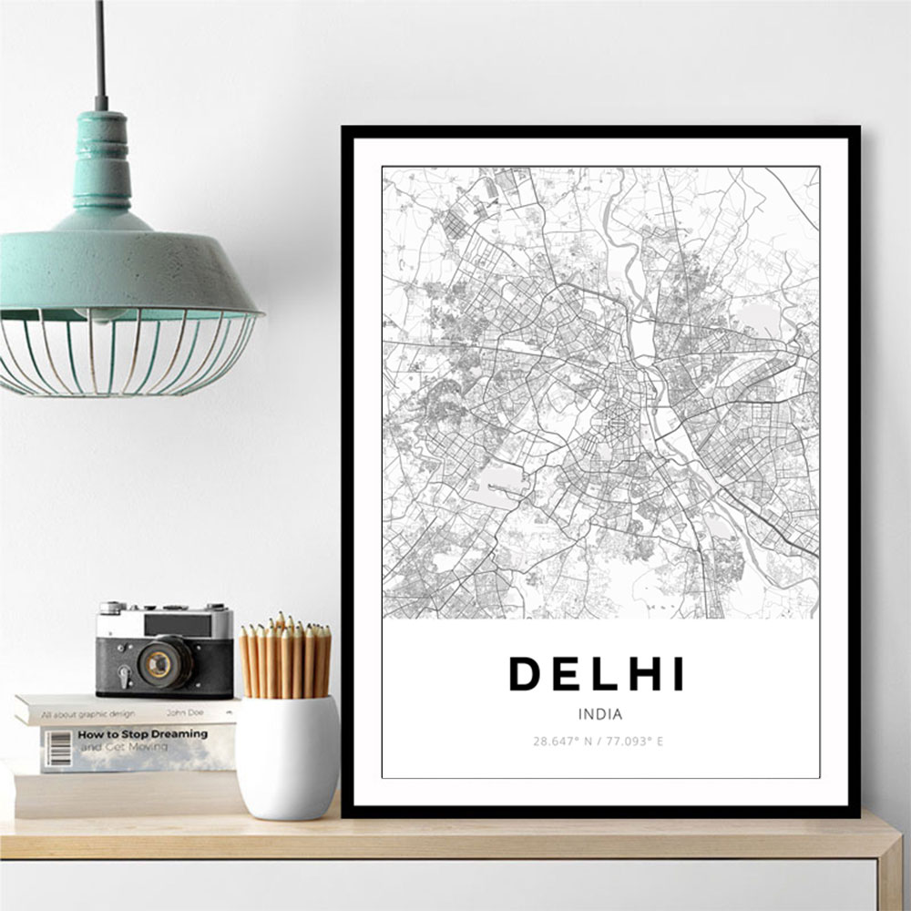 Delhi City Map