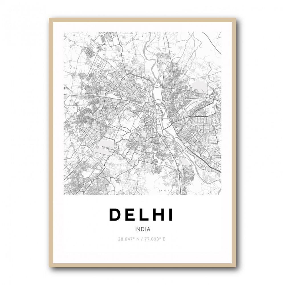 Delhi City Map