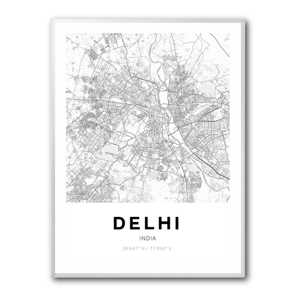 Delhi City Map