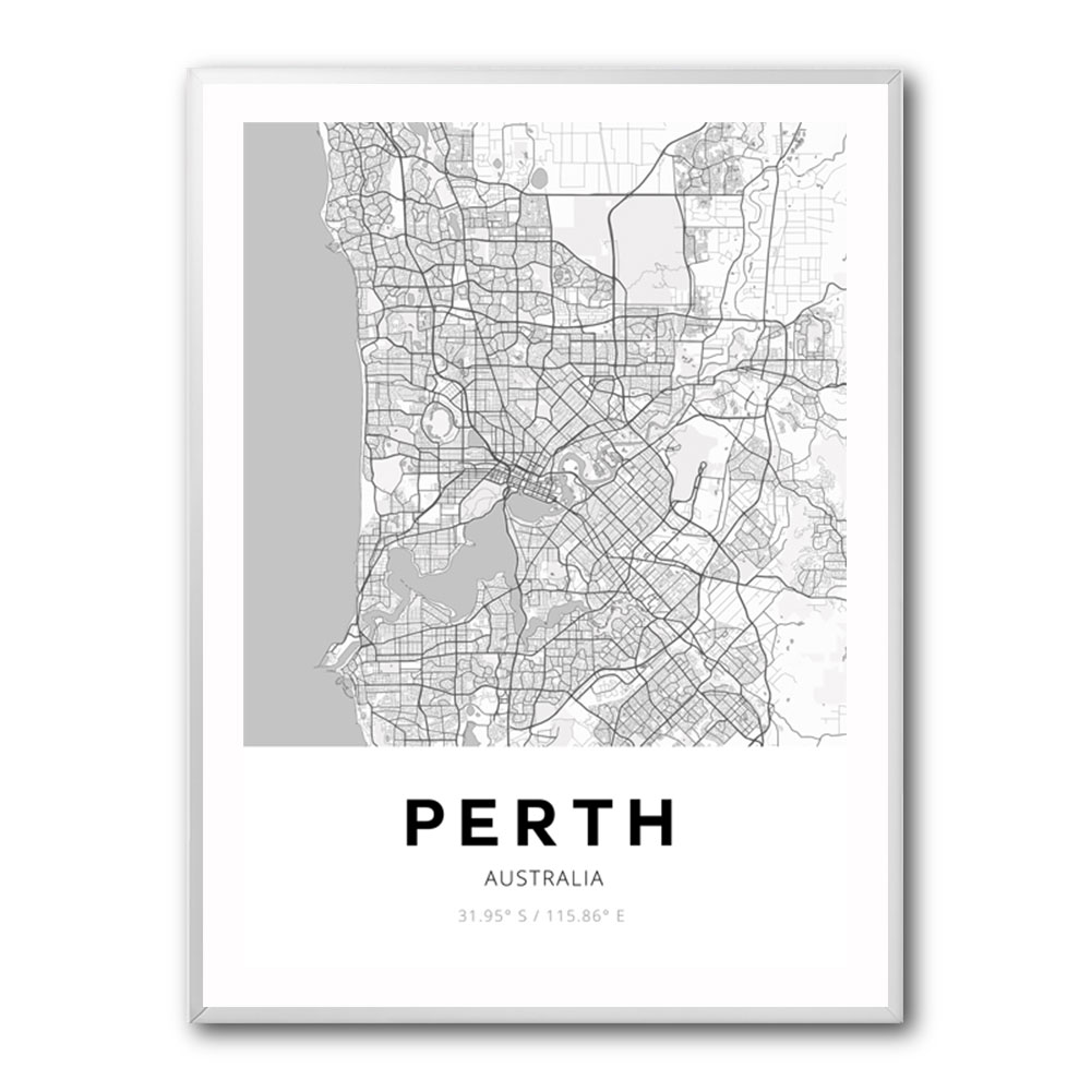 Perth City Map