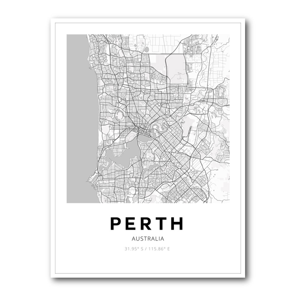 Perth City Map