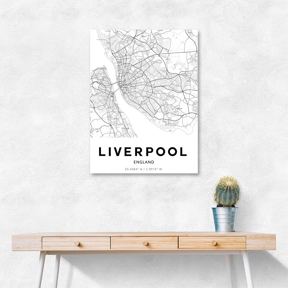 Liverpool City Map