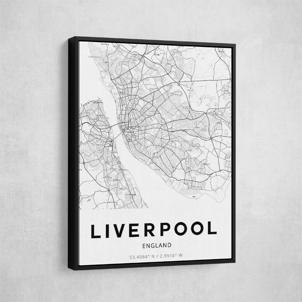 Liverpool City Map