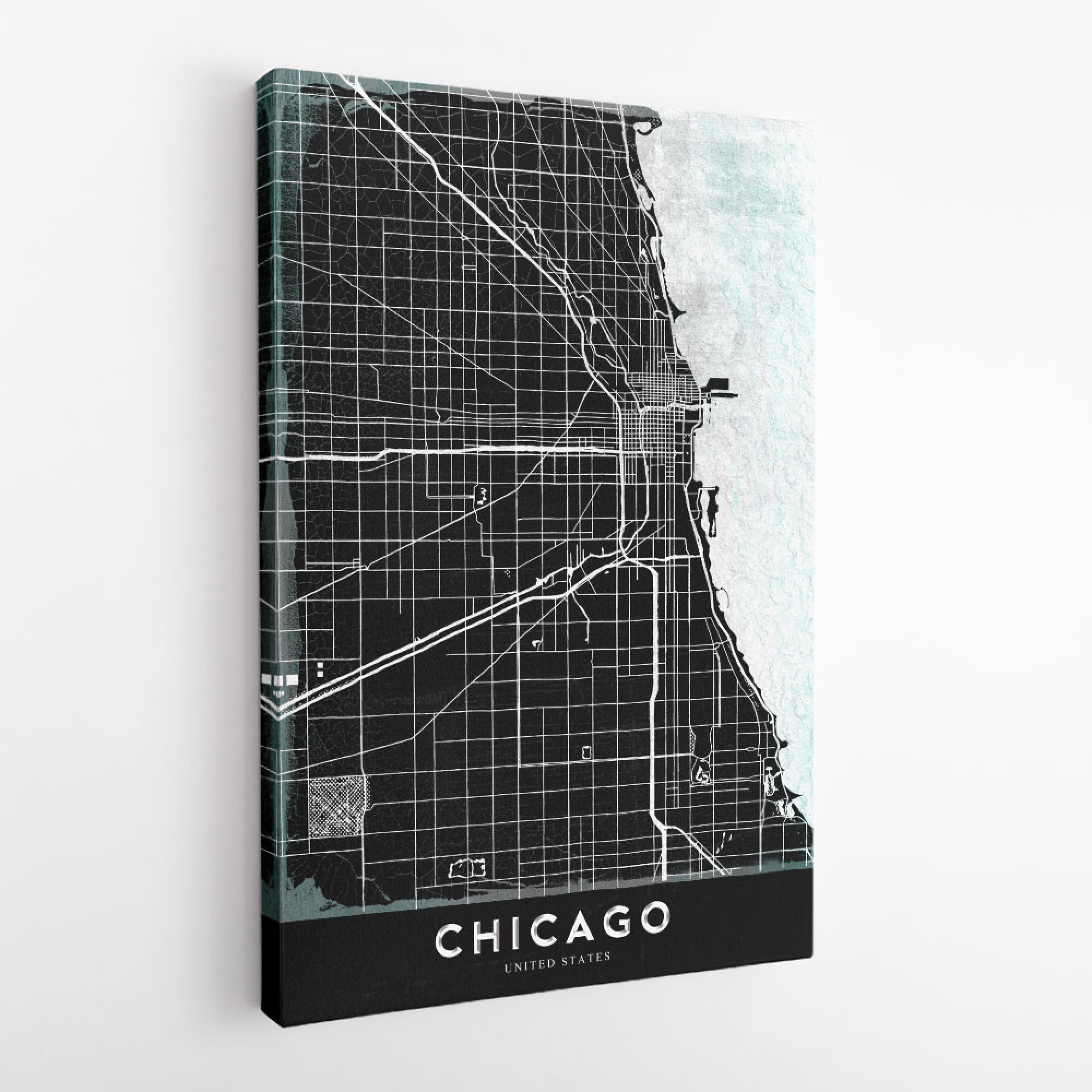 Chicago Map Wall Art