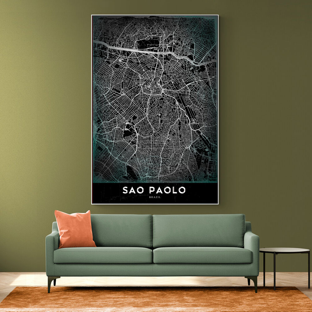 Sao Paolo Map