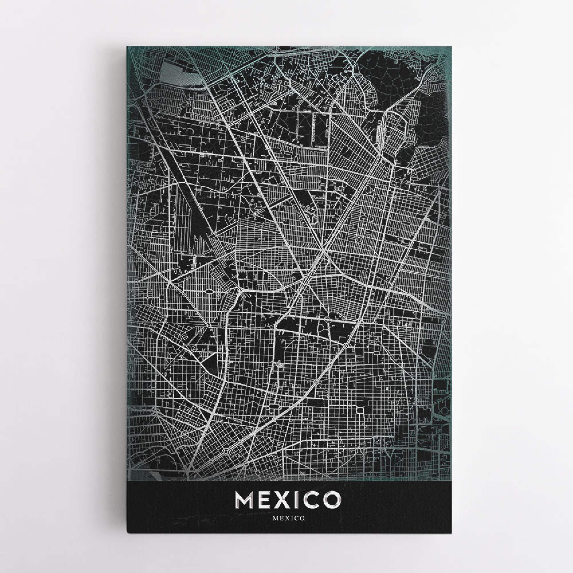 Mexico Map Wall Art