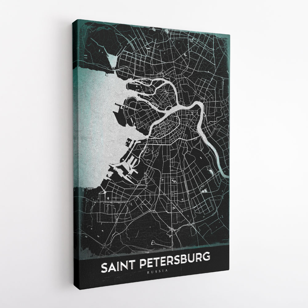 Saint Petersburg Map