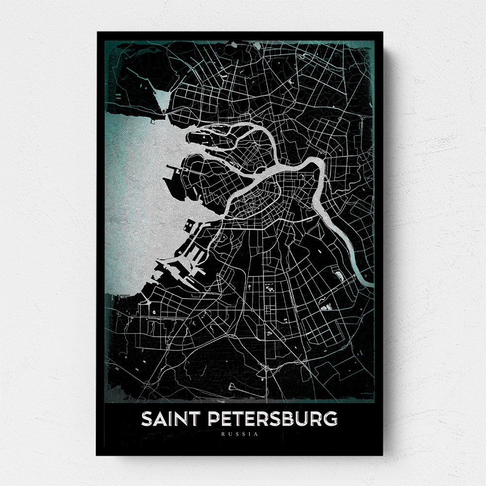 Saint Petersburg Map