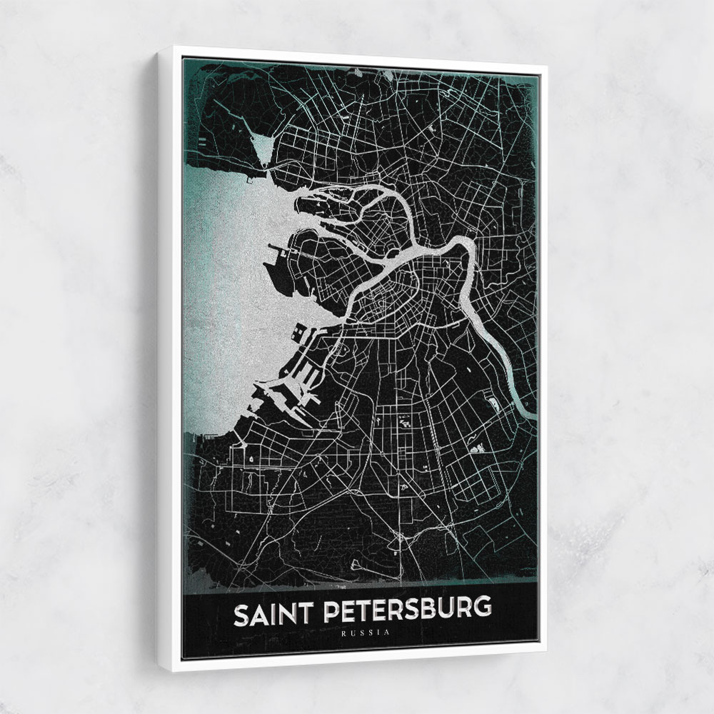 Saint Petersburg Map