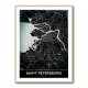 Saint Petersburg Map