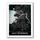 Saint Petersburg Map