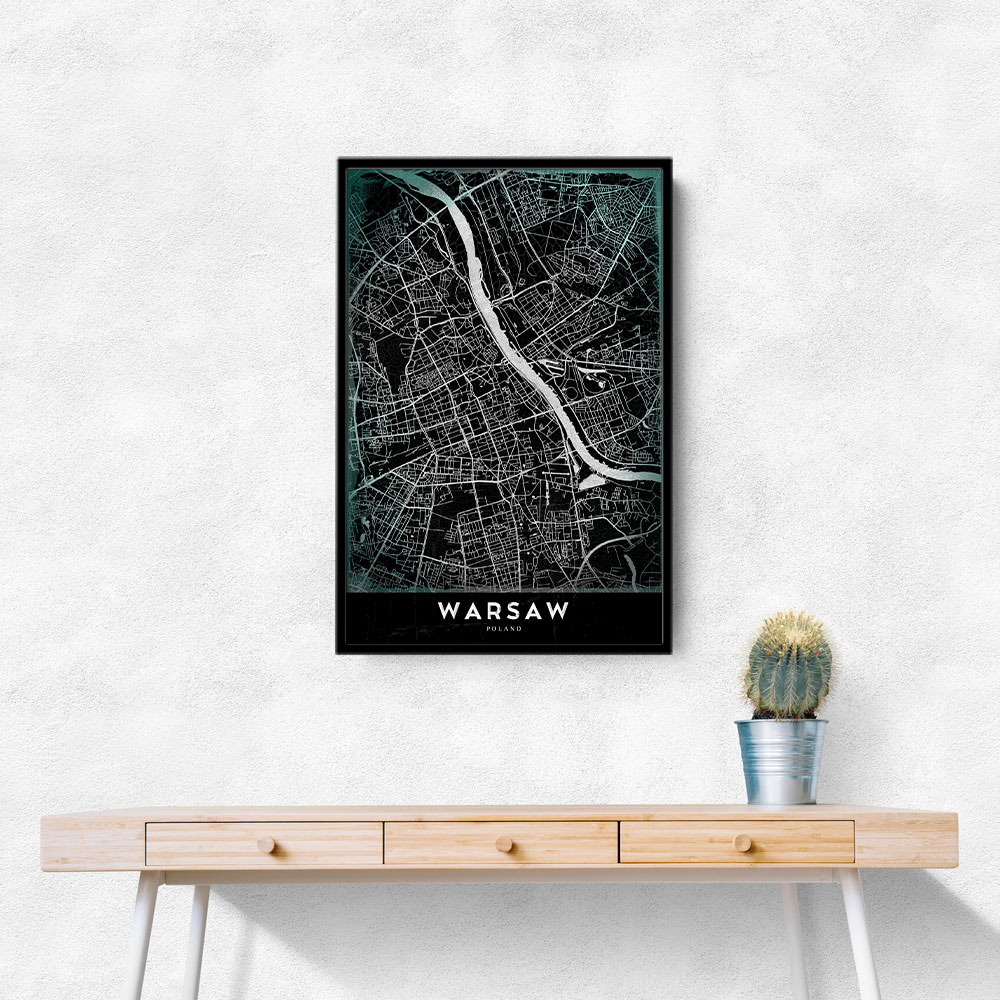 Warsaw Map