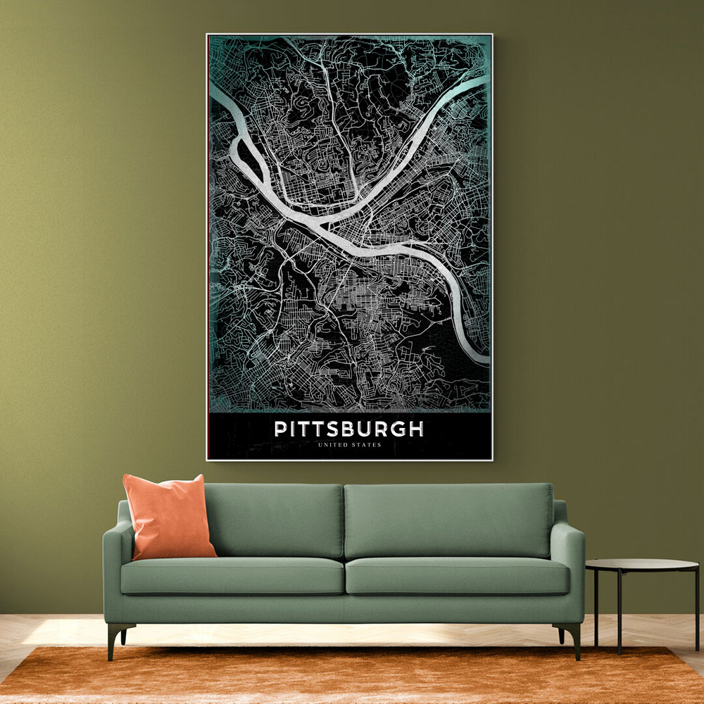 Pittsburgh Map