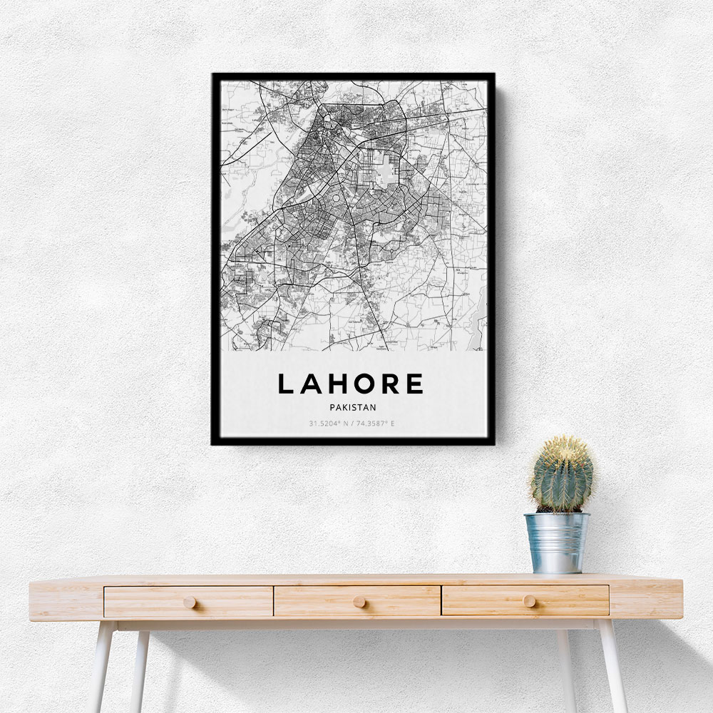 Lahore City Map