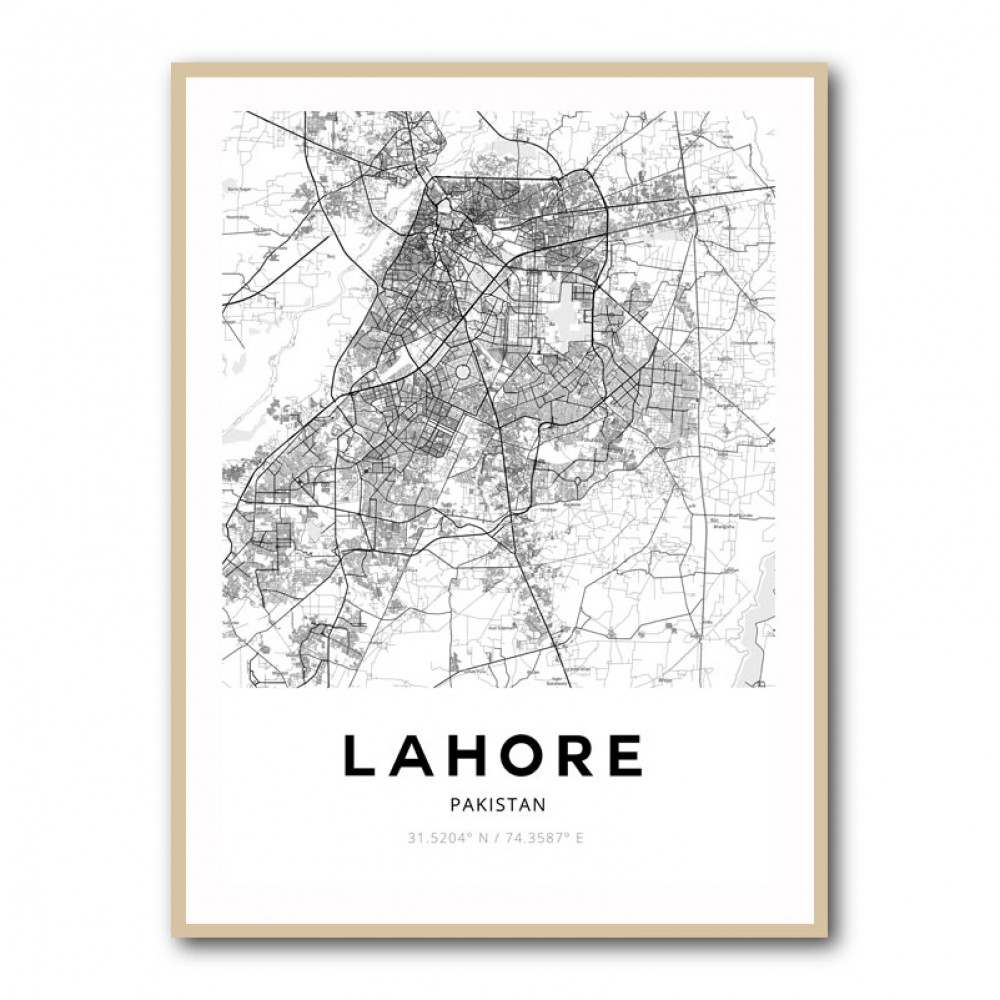 Lahore City Map