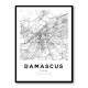 Damascus City Map