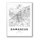 Damascus City Map