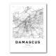 Damascus City Map