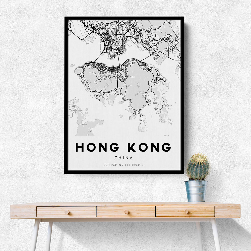 Hong Kong City Map