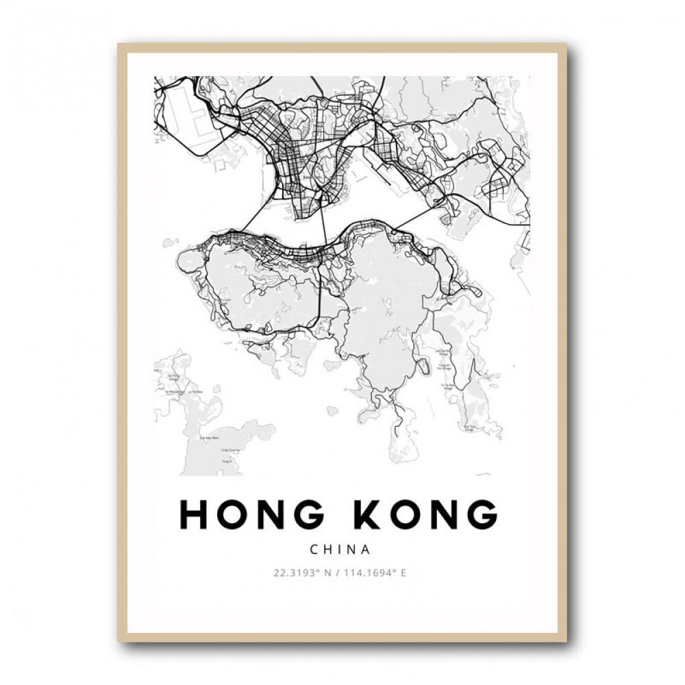 Hong Kong City Map