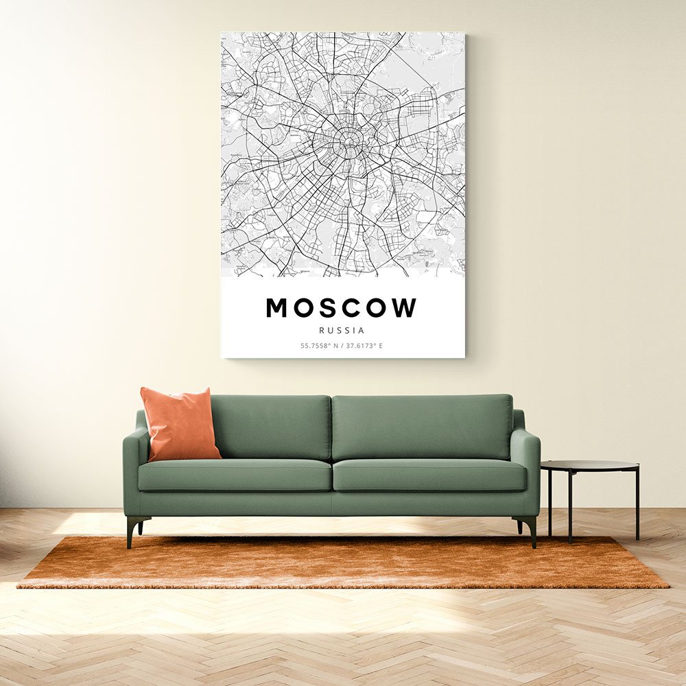 Moscow City Map