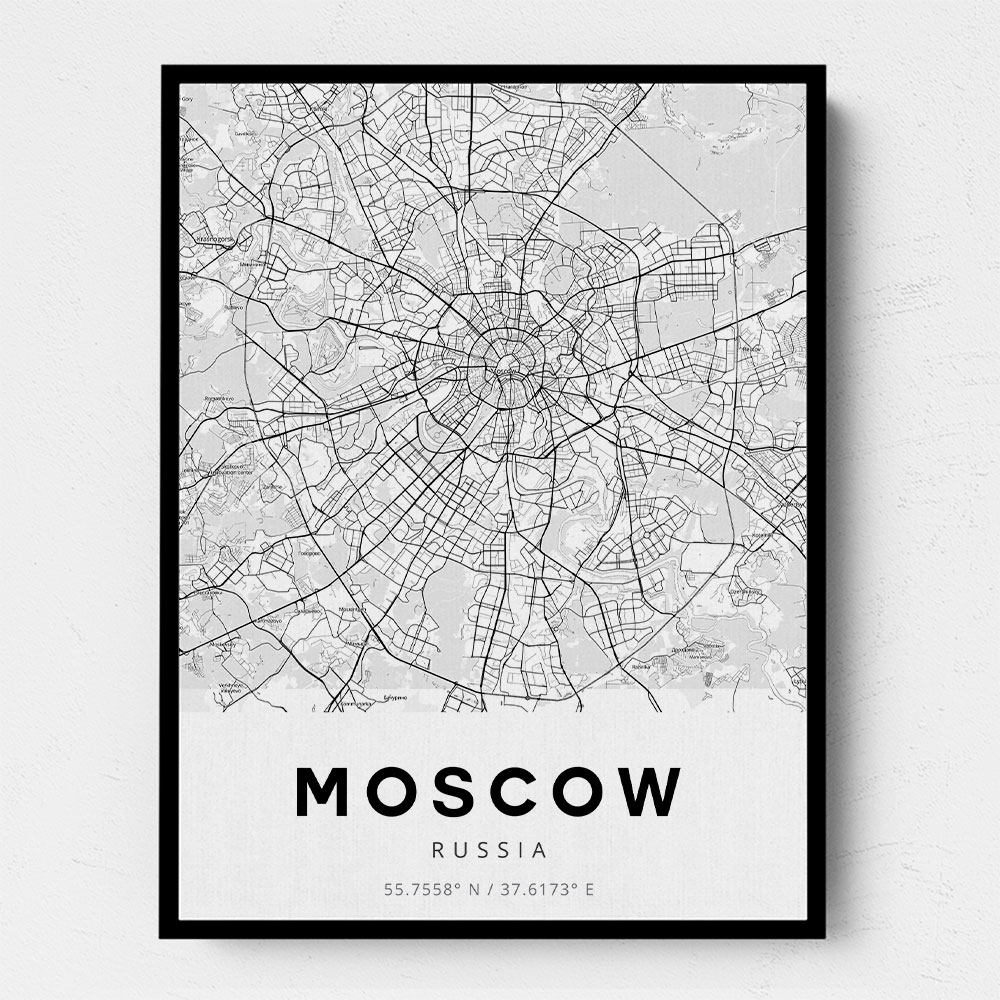 Moscow City Map