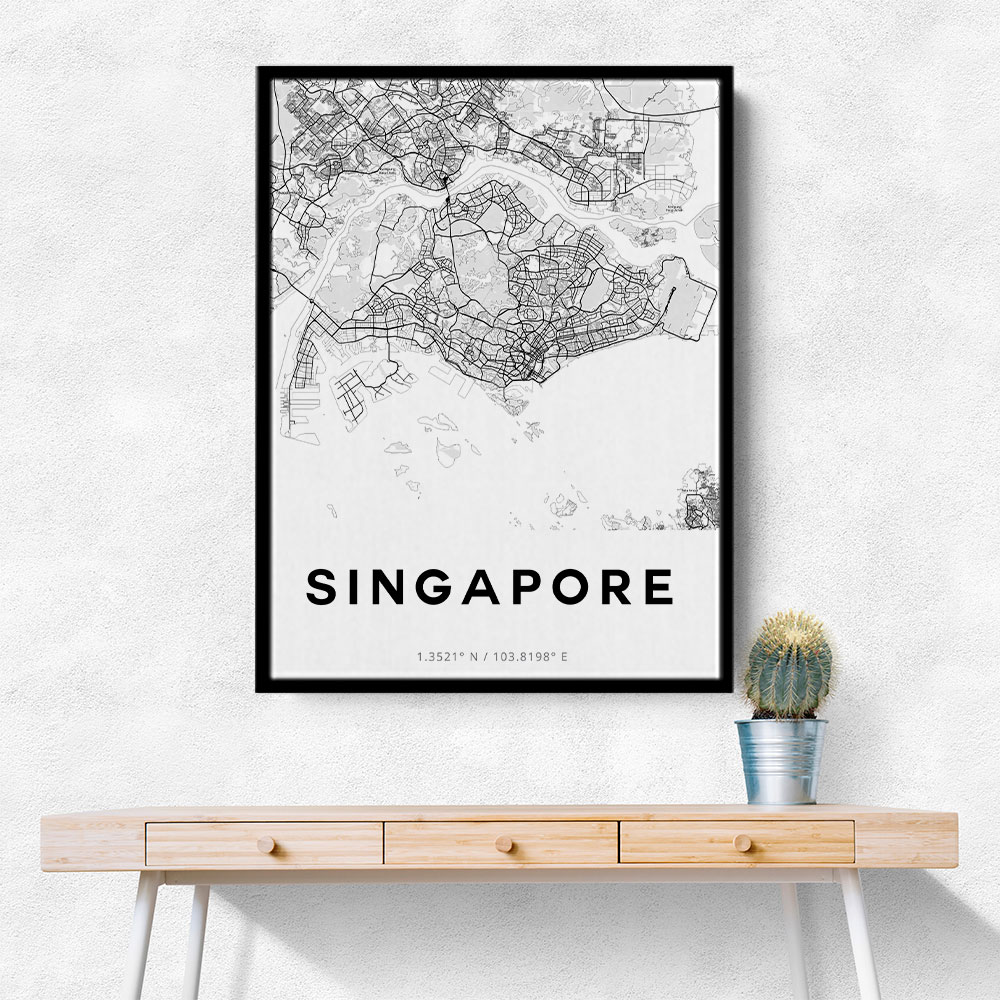 Singapore City Map