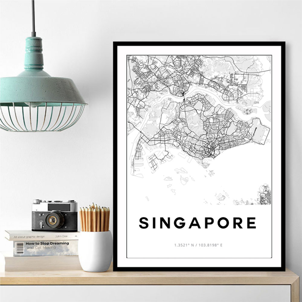 Singapore City Map