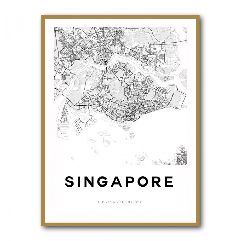 Singapore City Map