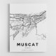 Muscat City Map