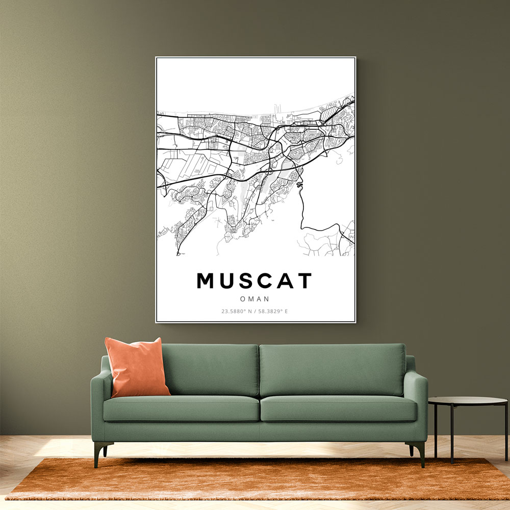 Muscat City Map