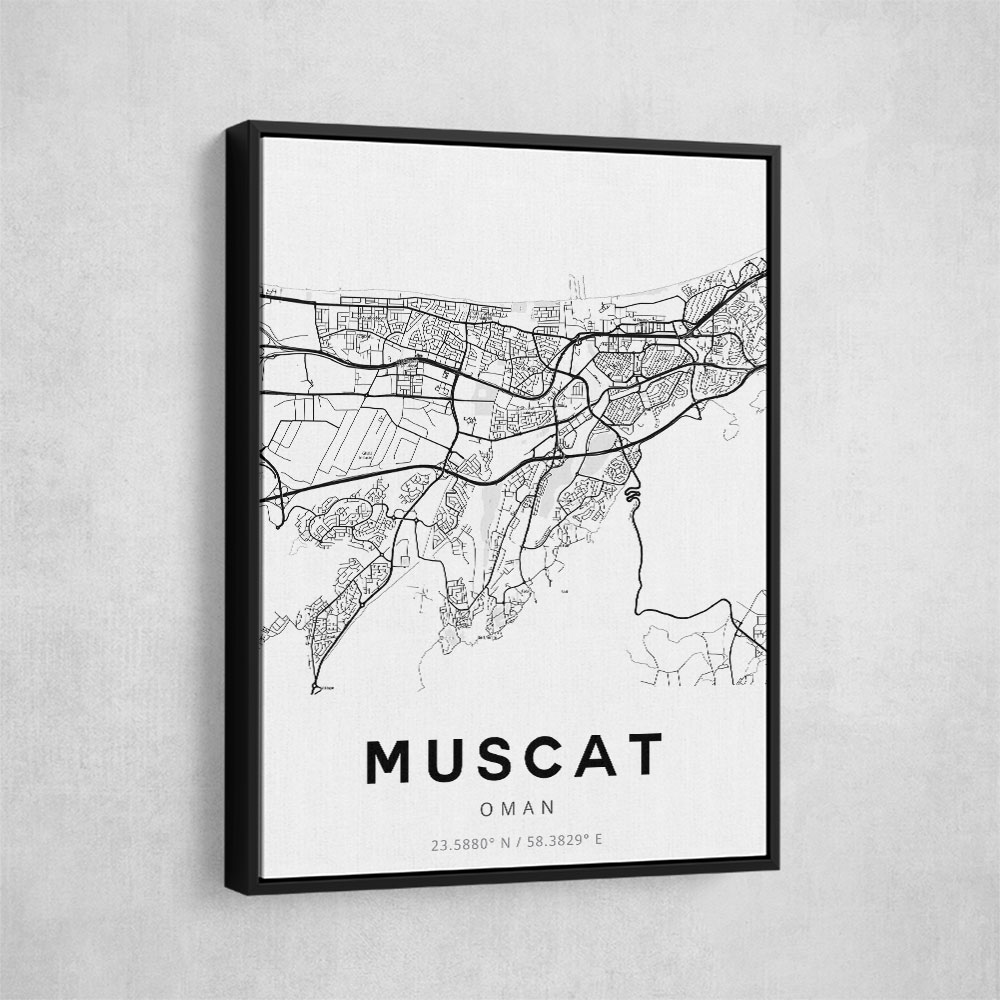 Muscat City Map