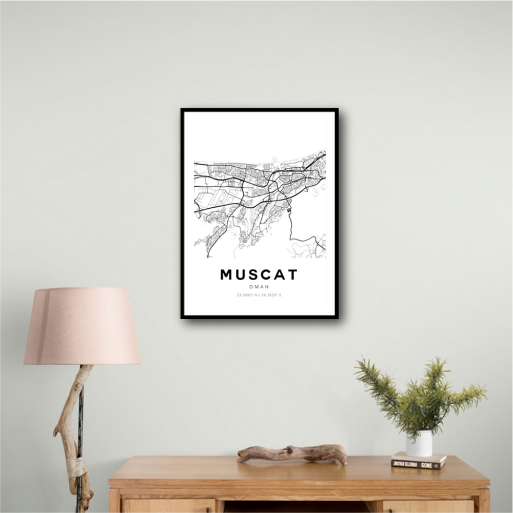 Muscat City Map