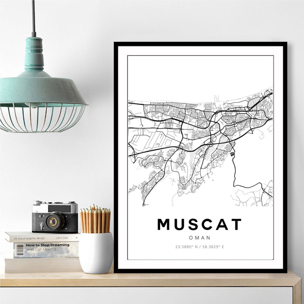 Muscat City Map