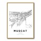 Muscat City Map