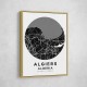 Algiers Map Round