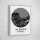 Algiers Map Round