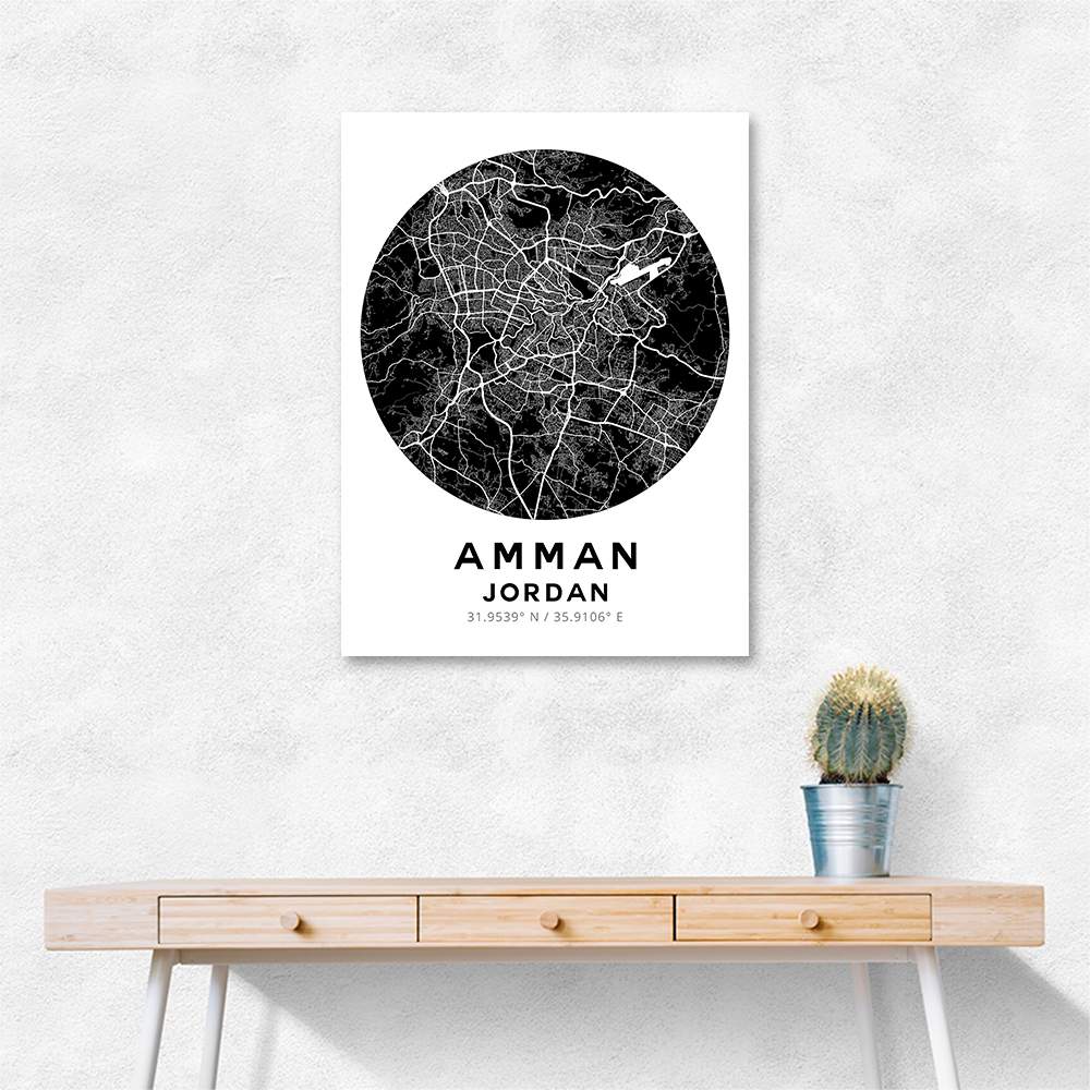 Amman Map Round