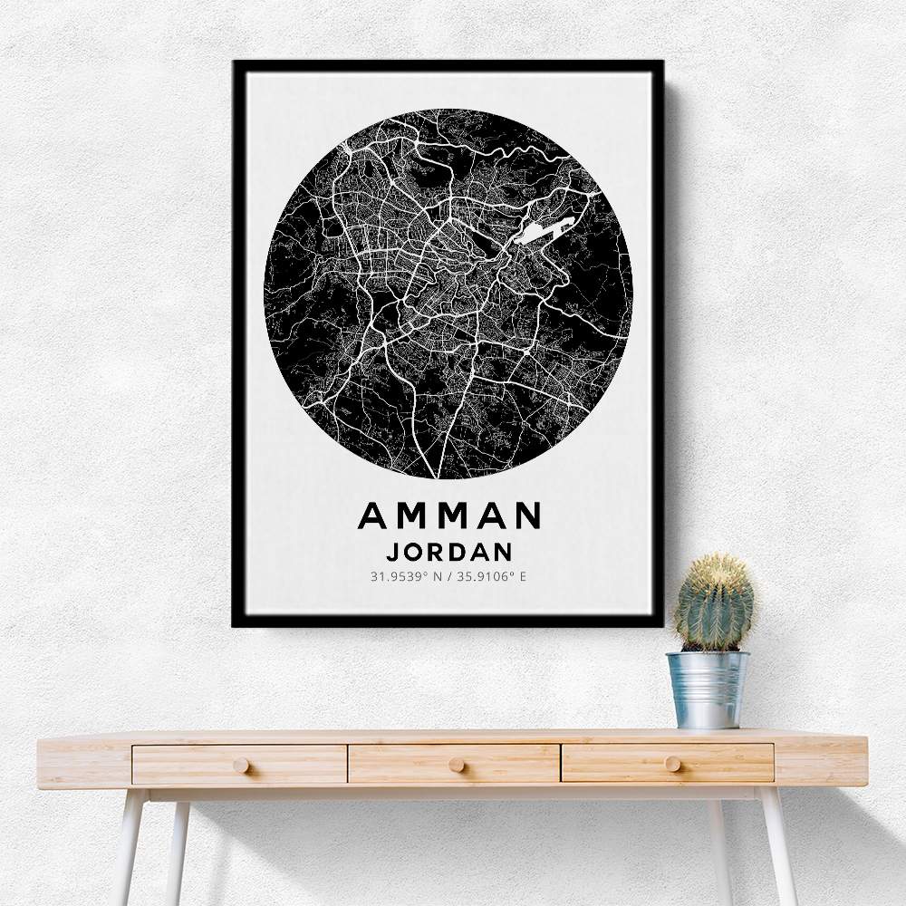 Amman Map Round