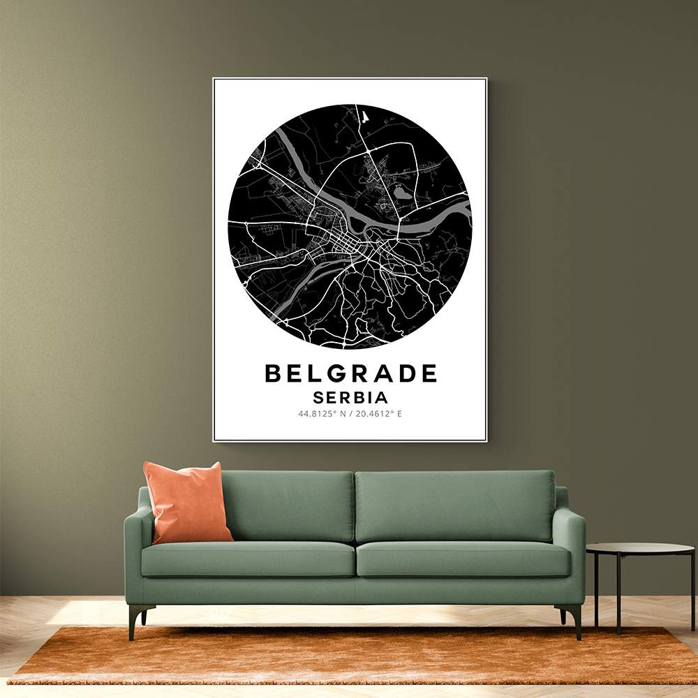 Belgrade Map Round