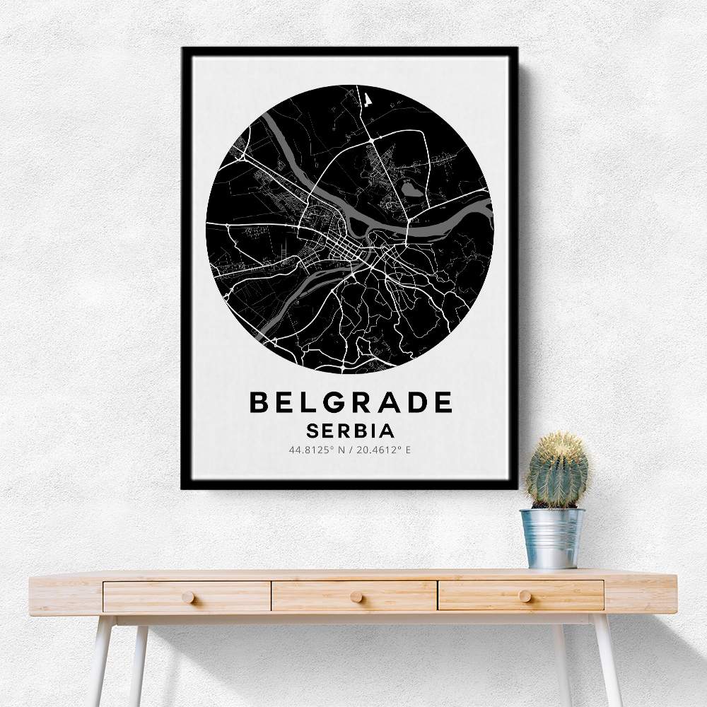 Belgrade Map Round