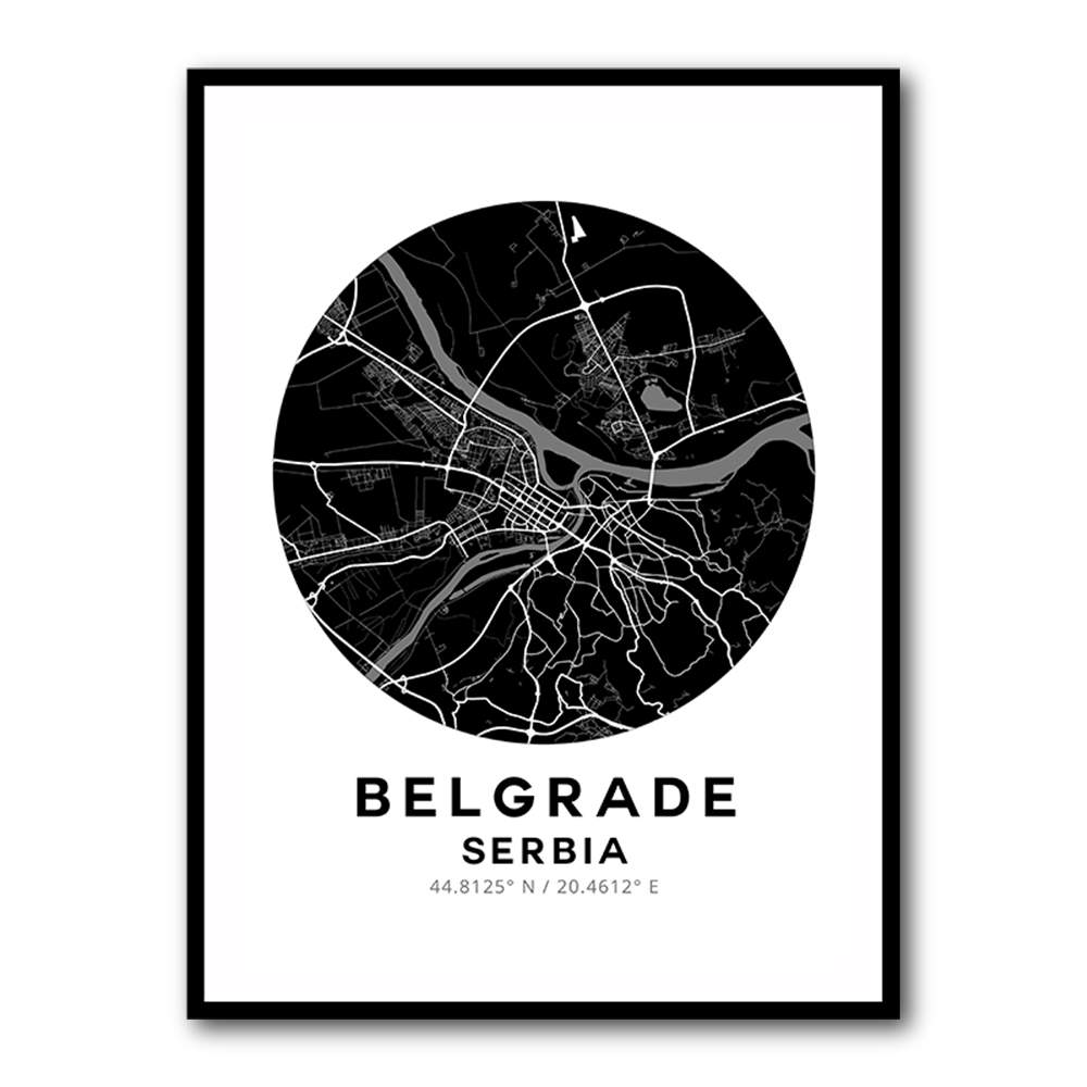 Belgrade Map Round