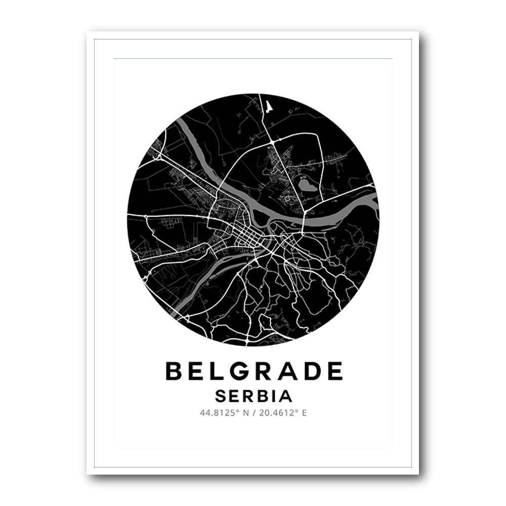 Belgrade Map Round