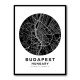 Budapest Map Round