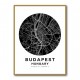 Budapest Map Round